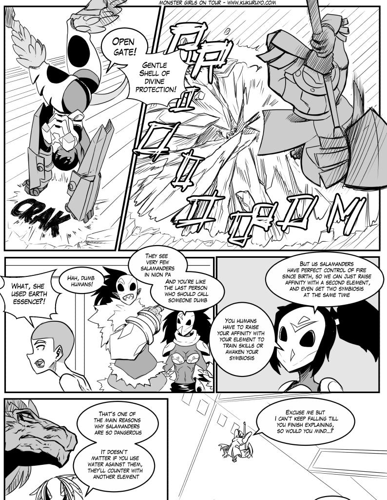 Monster girls on tour - Episode 304, Page 1: Page 304